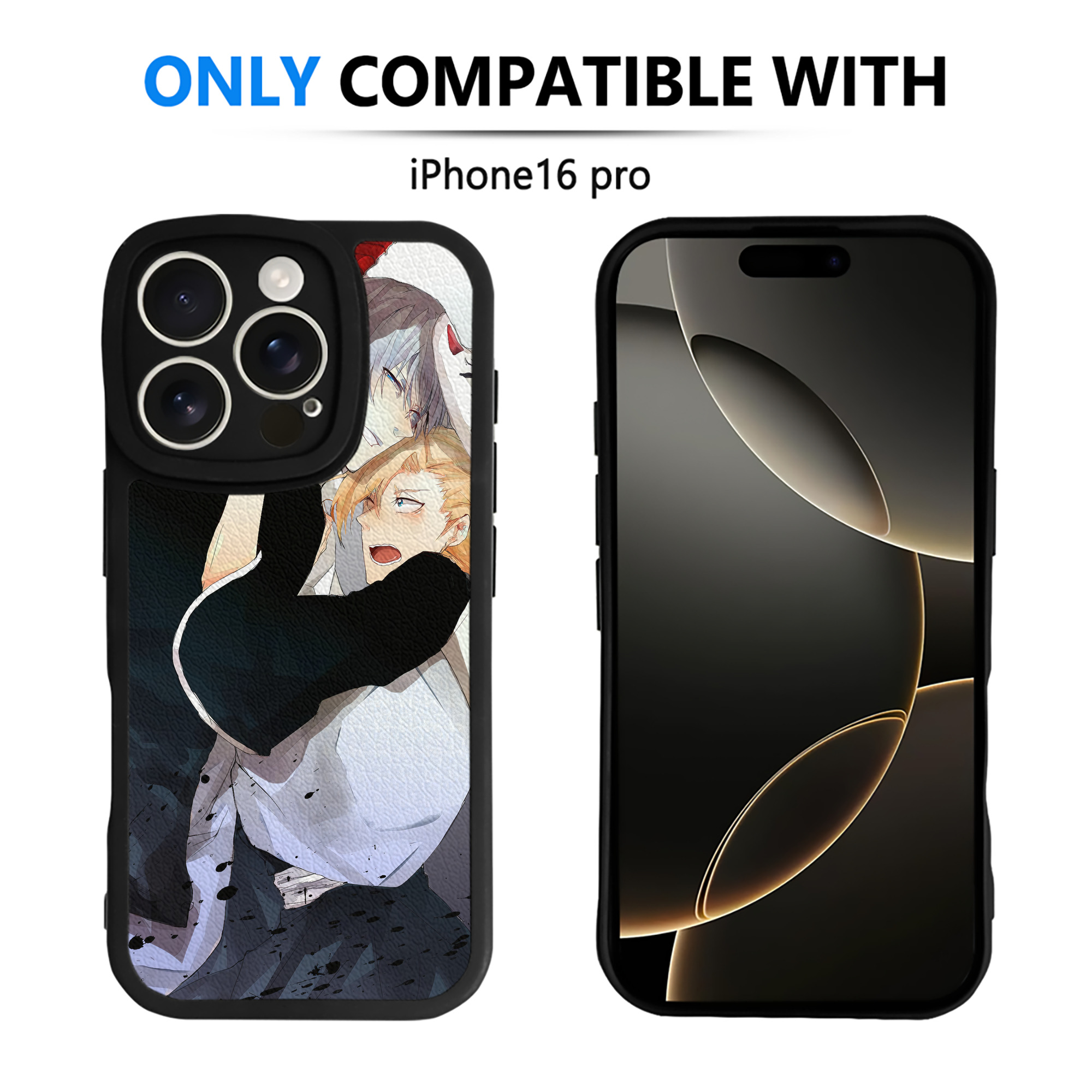 （画像用） ブリーチ BLEACH 【iPhone 16シリーズ対応】シリコンスマホケース（レザー調） 材質：シリコン